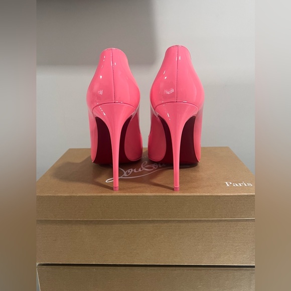 Christian Louboutin Hot Chick 100mm Bubble Gum - Picture 3 of 7